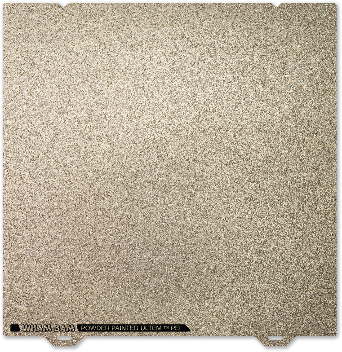 Flexi Plate with Textured ULTEM PEI - 470 x 470 w/ Alignment Notches
