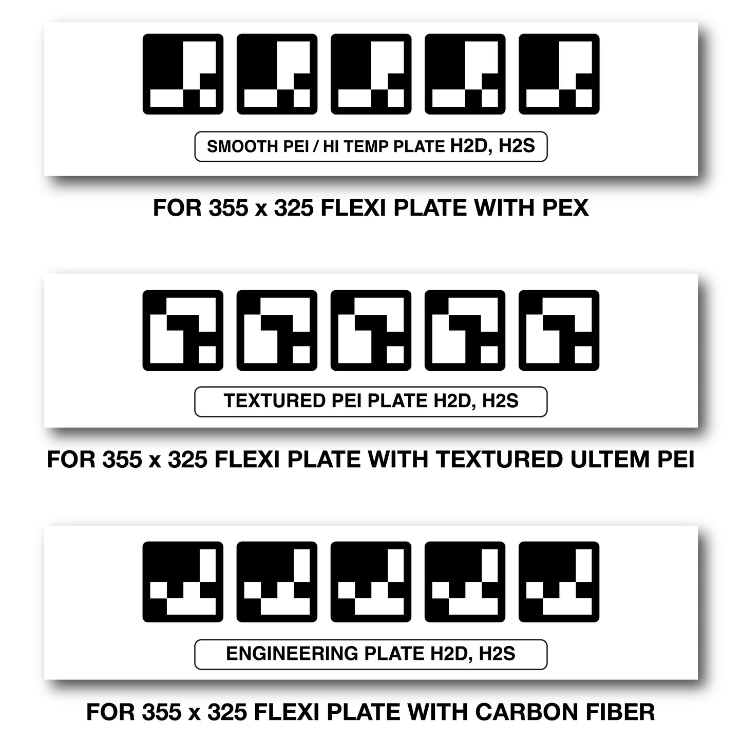 AruCo Sticker Packs