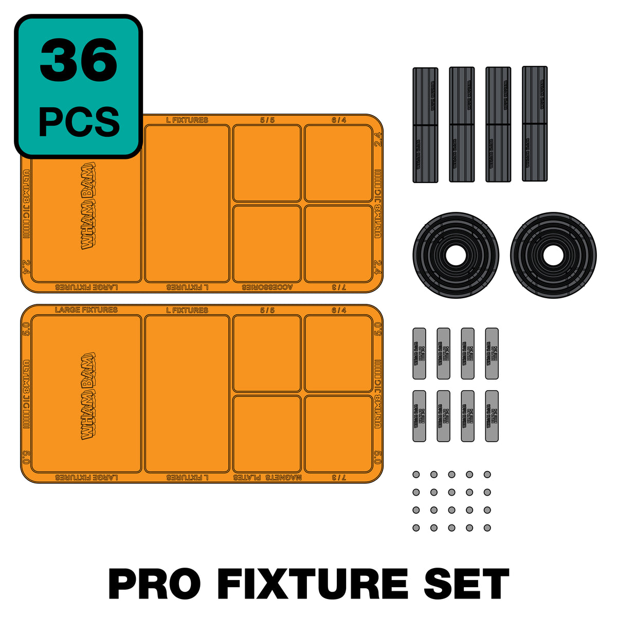 ULTIM8™ JIG Pro Fixture Set