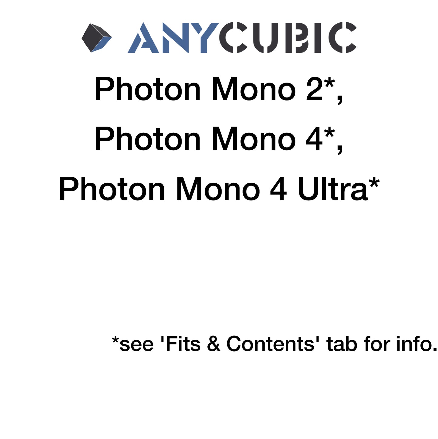 Kit - AnyCubic Photon Mono 2 * - 155 x 90