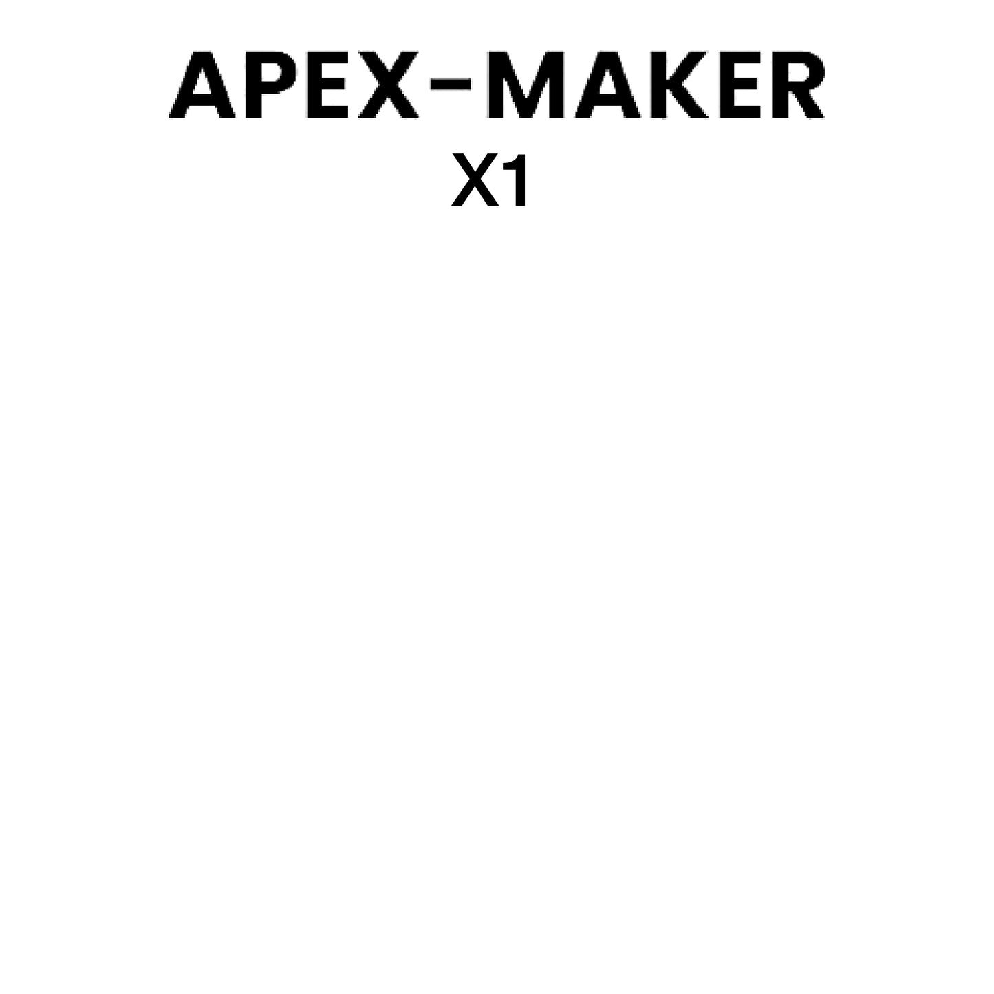 XTR Kit - Apex-Maker X1 - 363 x 203