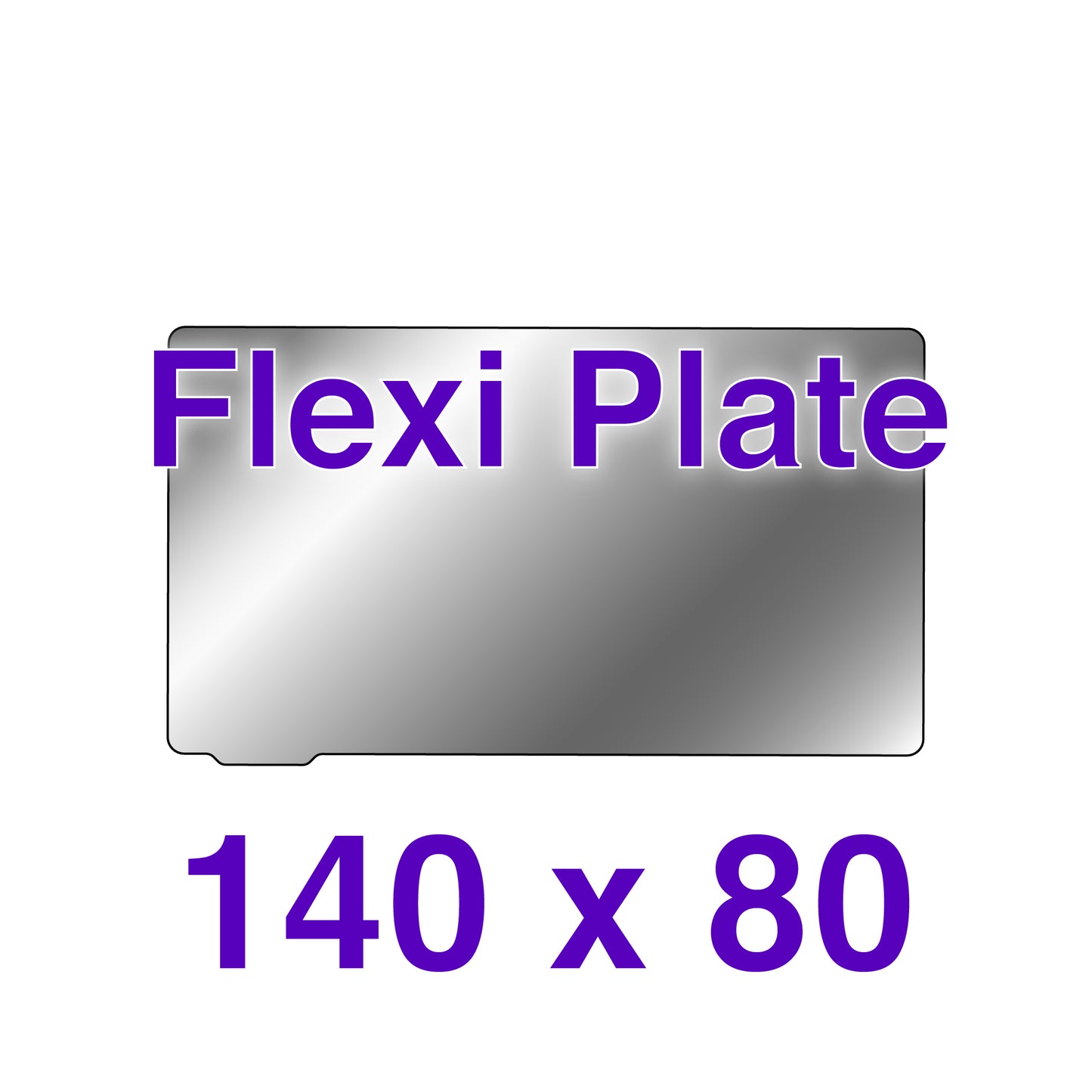 Flexi Plate - 140 x 80