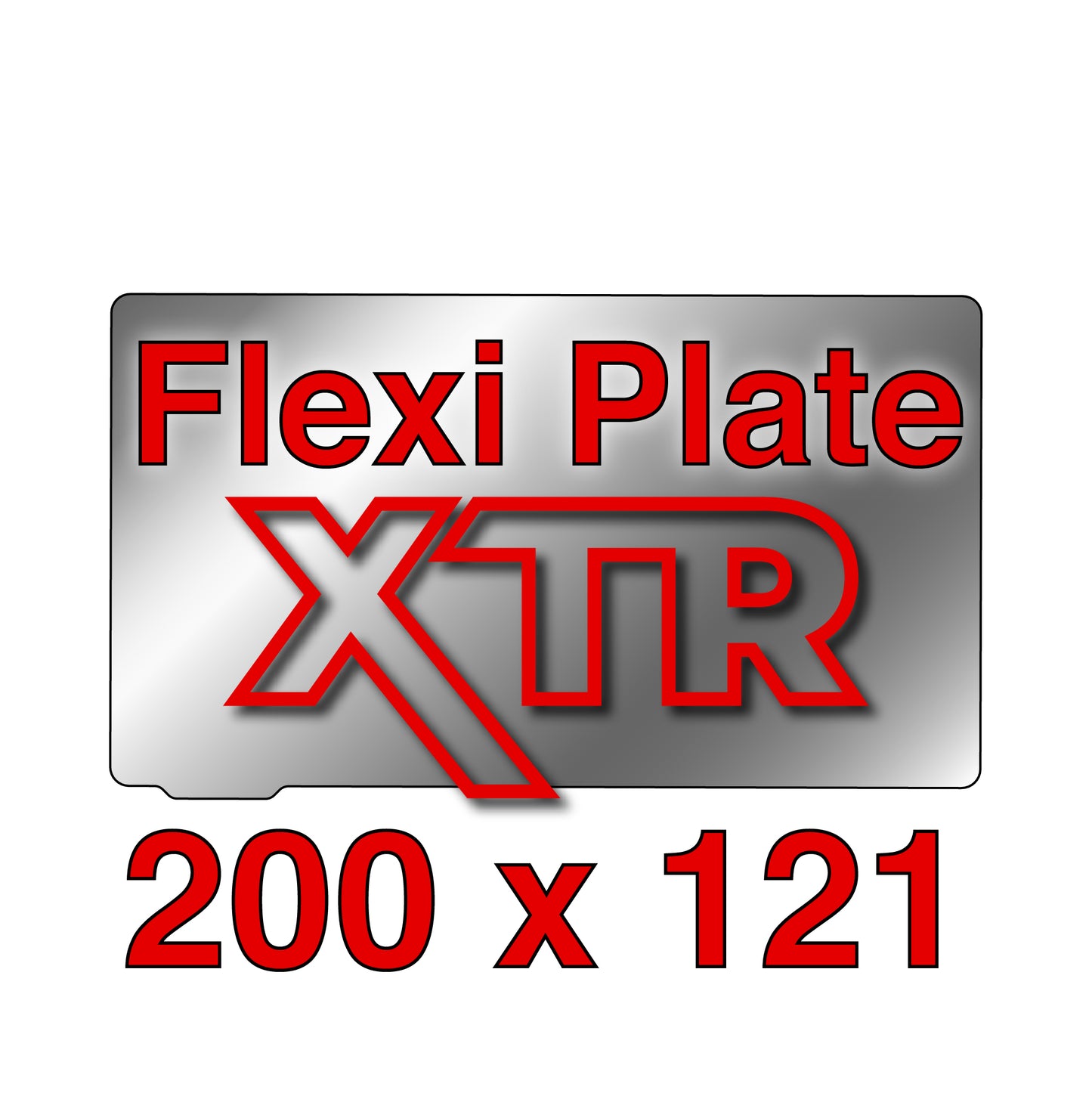 XTR Flexi Plate - 200 x 121