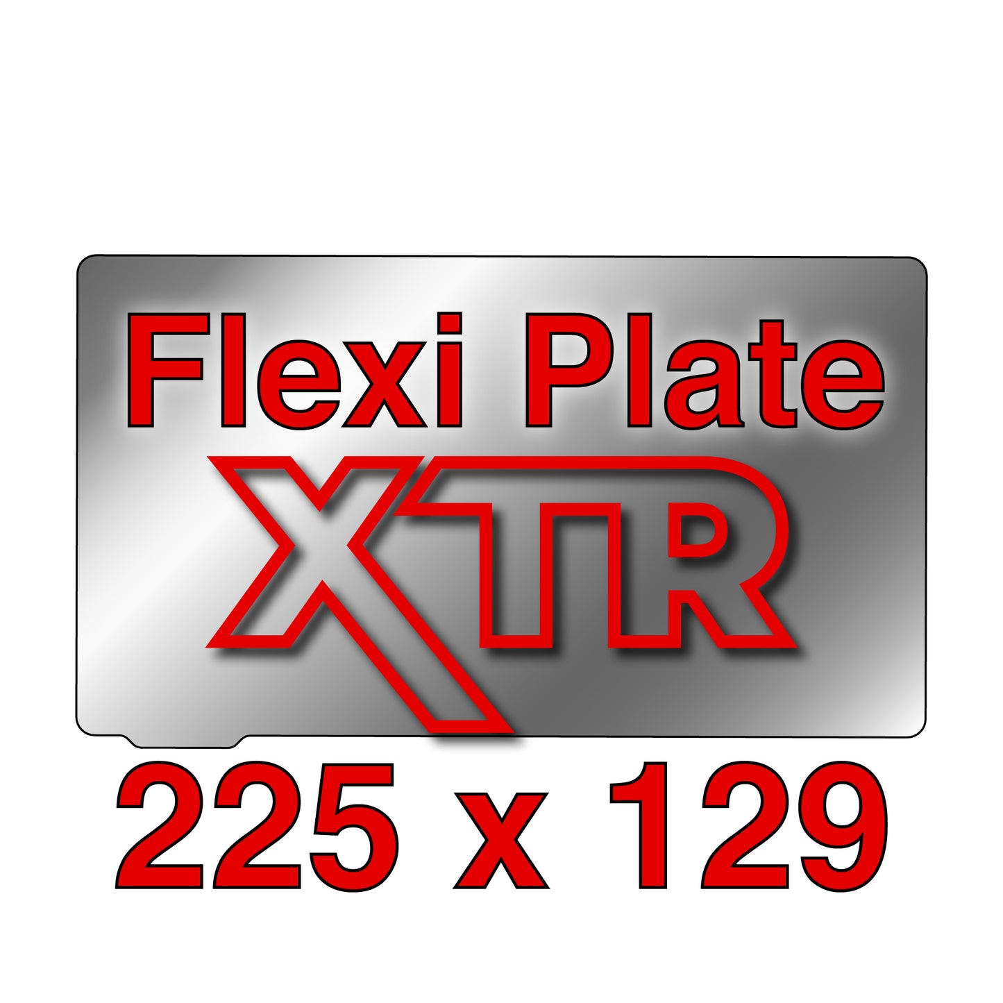 XTR Flexi Plate - 225 x 129