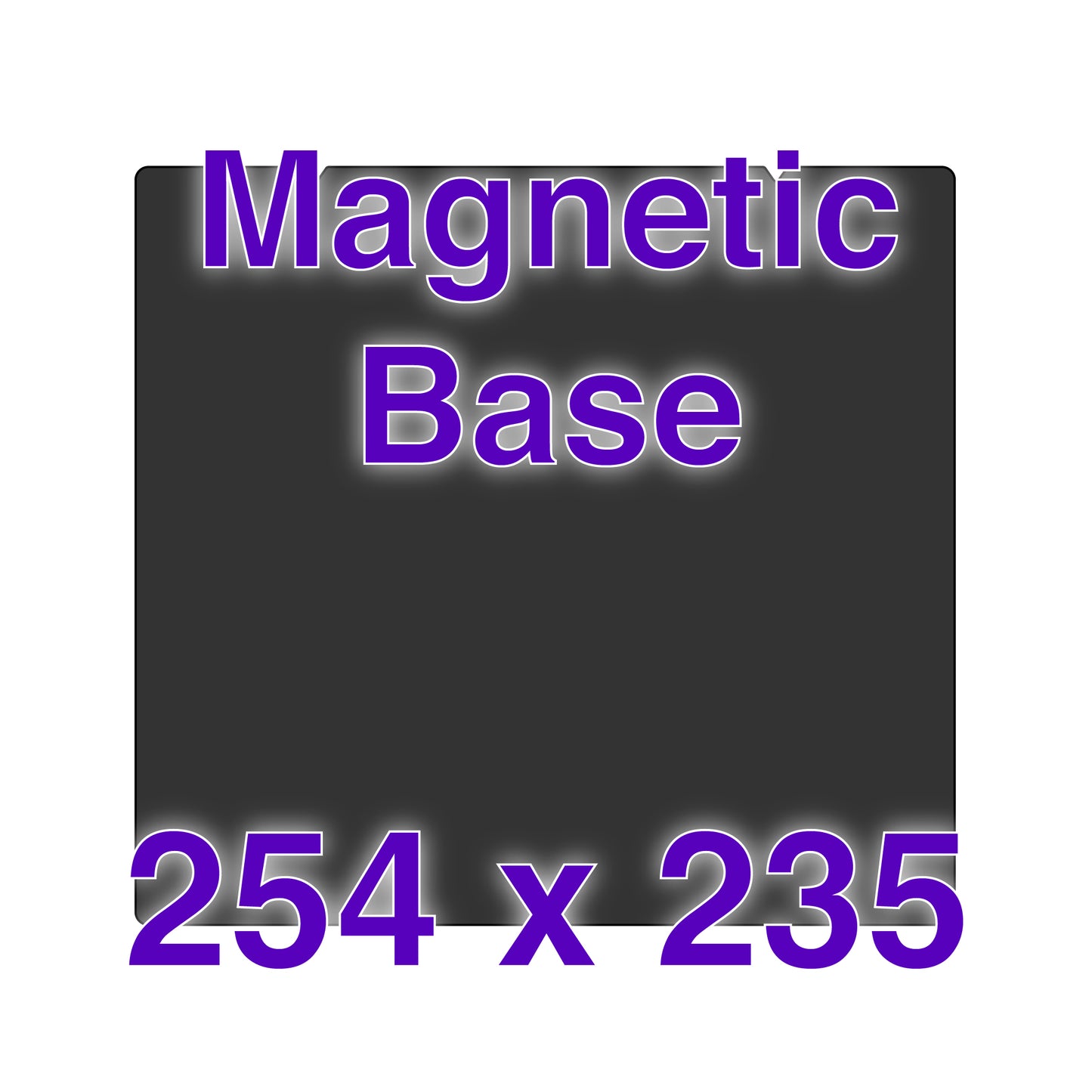 Magnetic Base - 254 x 235