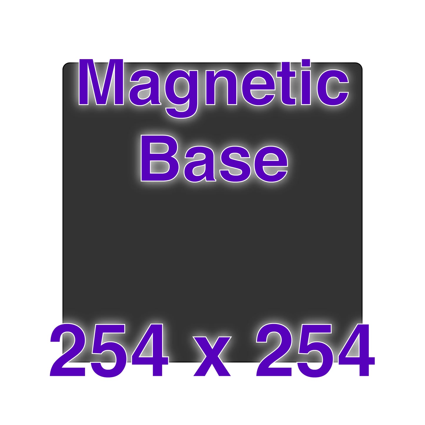 Magnetic Base - 254 x 254