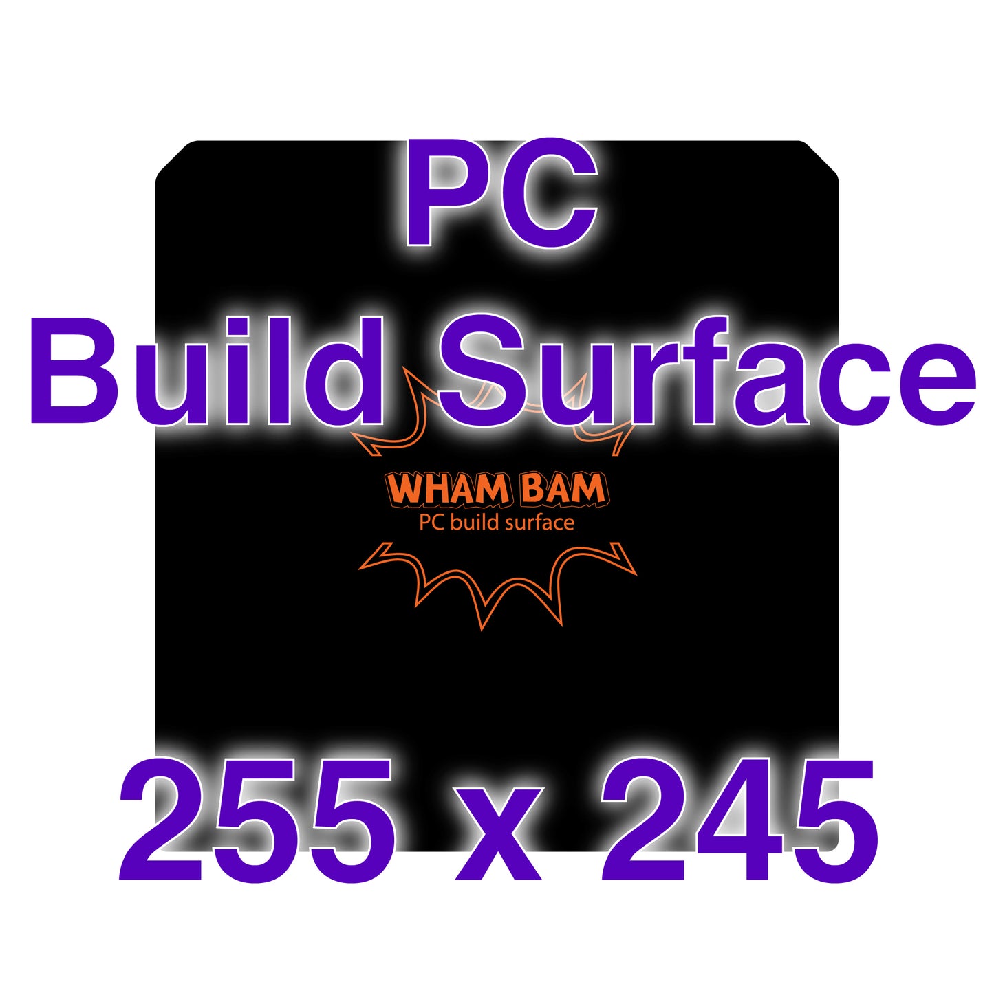 Flexi Plate with PC - Creality CR 6 SE and Robo3D R1+ - 255 x 245