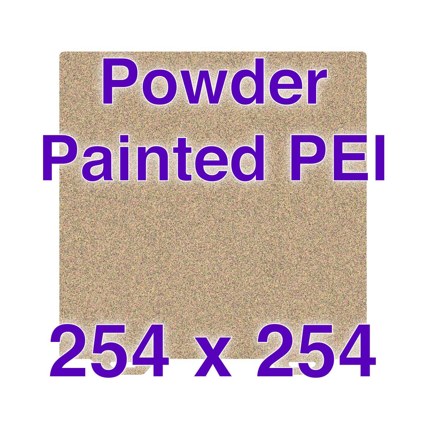 Flexi Plate with Textured ULTEM PEI - VORON 2.4 (250) - 254 x 254
