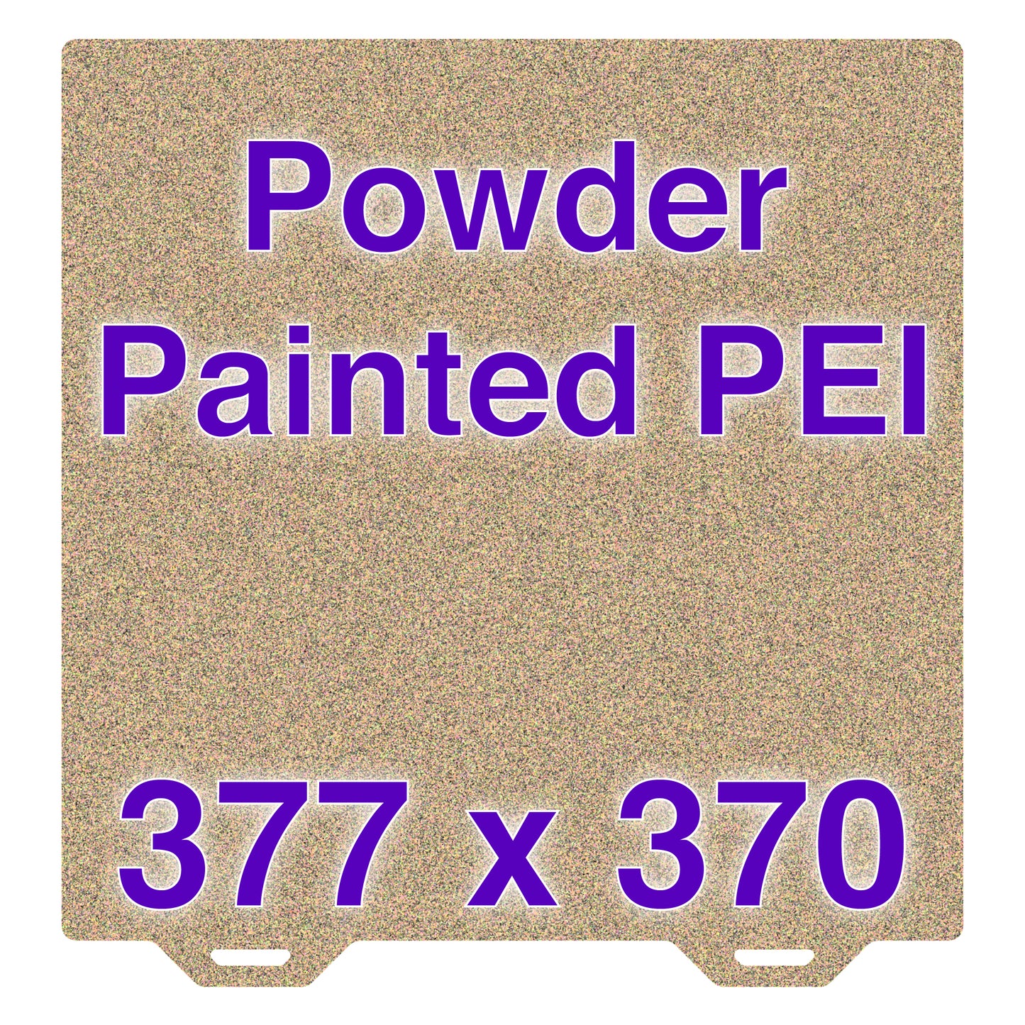 Flexi Plate with Textured ULTEM PEI - Ender 5 Plus - 377 x 370
