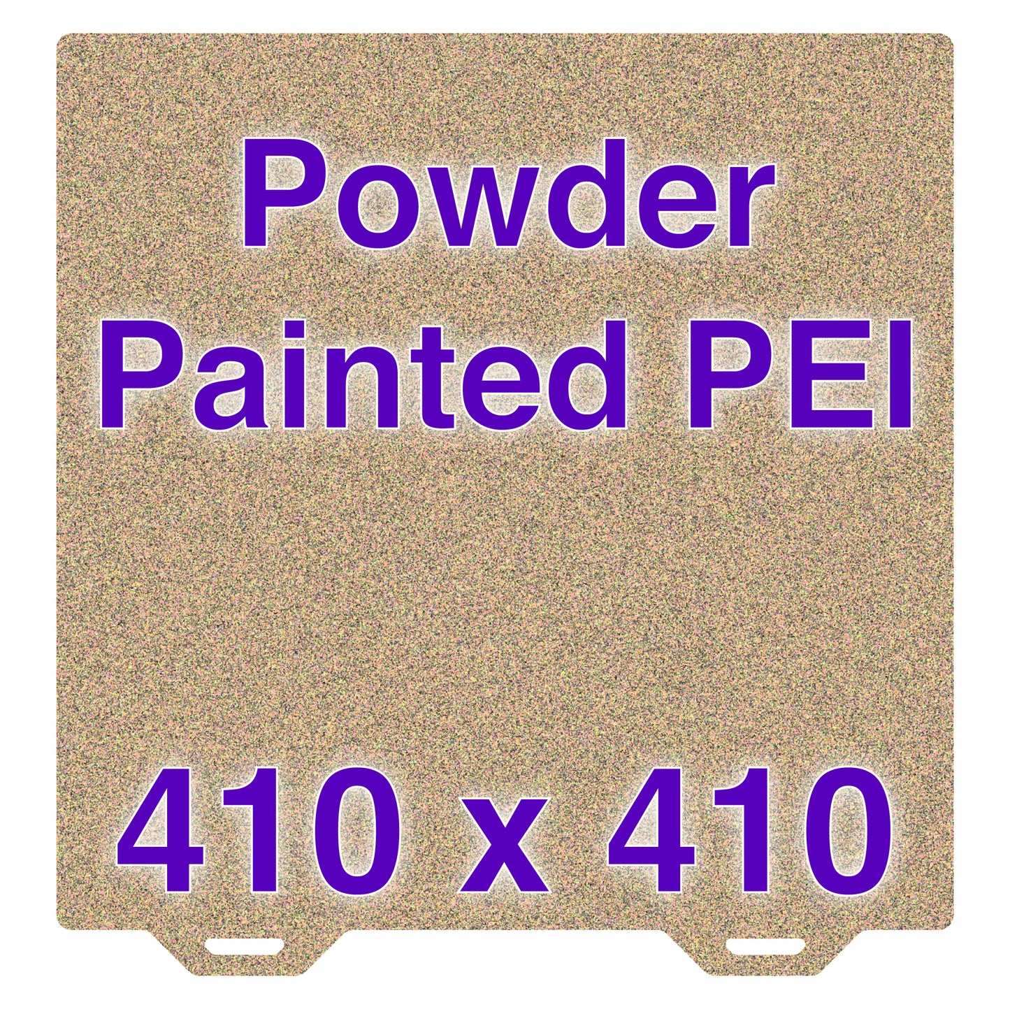 Flexi Plate with Textured ULTEM PEI - OrangeStorm Giga - 410 x 410