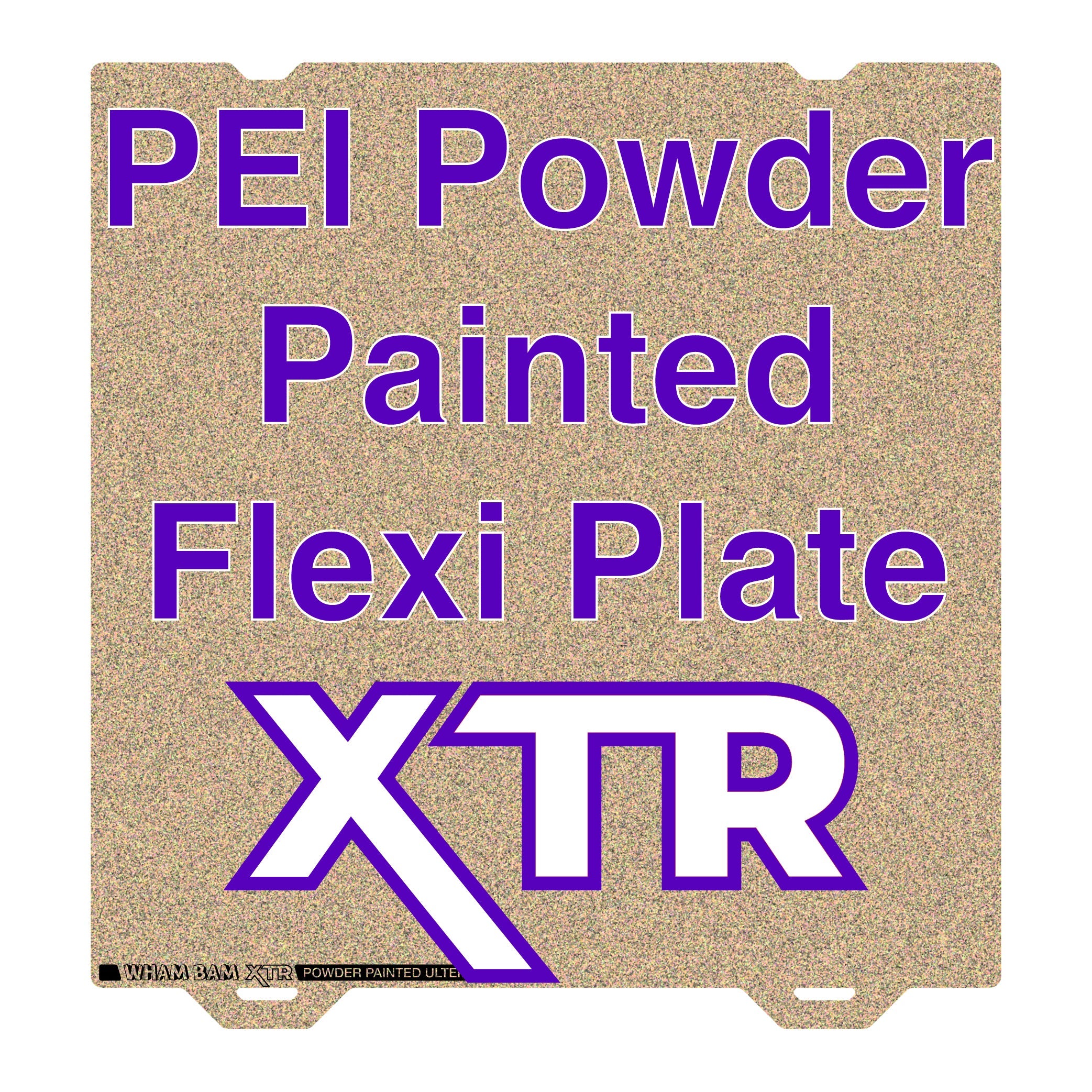 XTR Powder Painted PEI Flexi Plate - 315 x 310 - Creality K1 Max