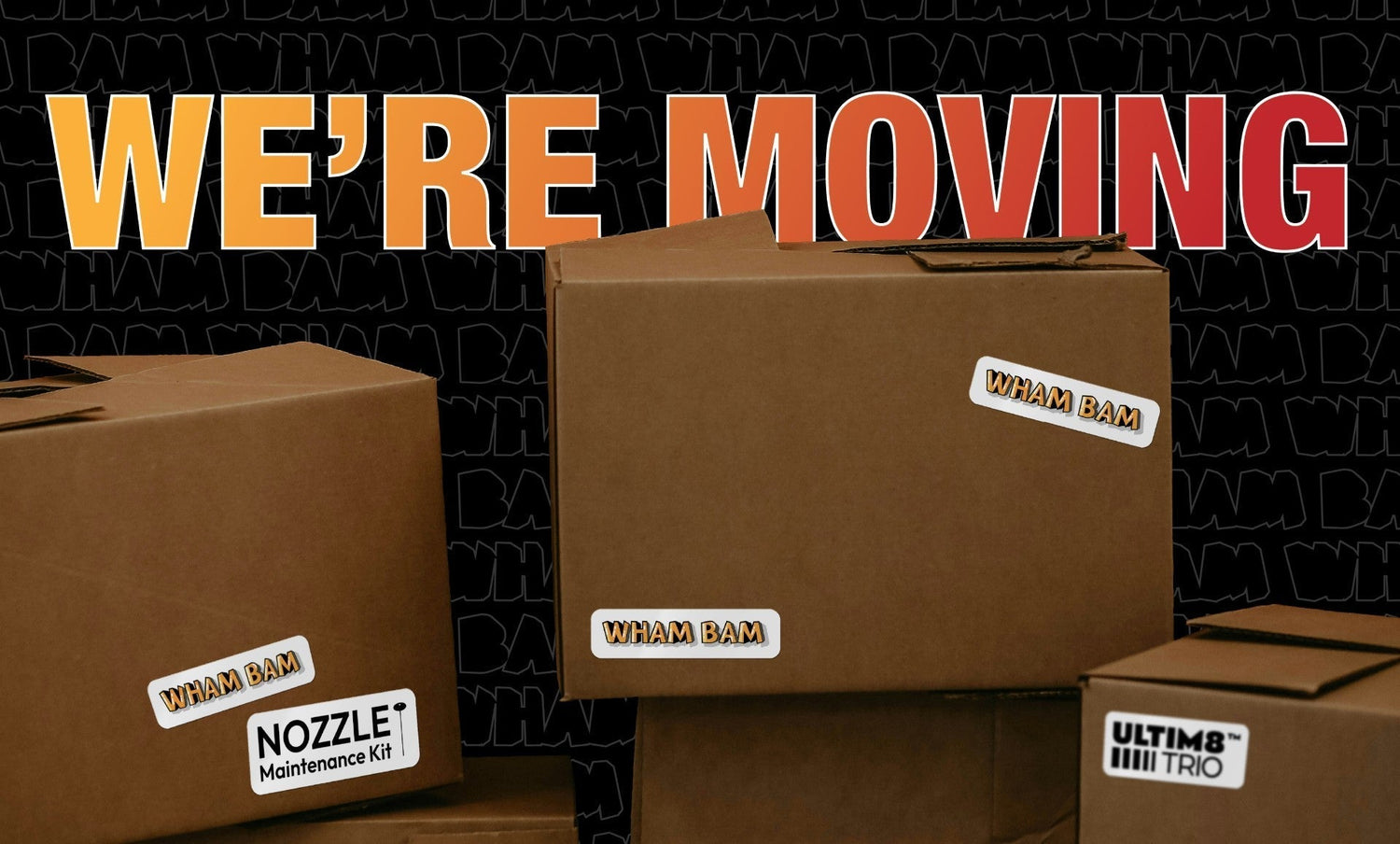 We’re On The Move!