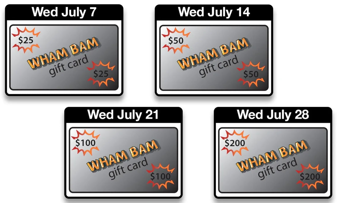 Special Win It Wednesdays in July!