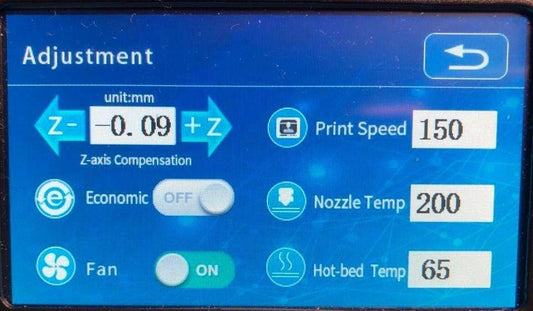 Turning Off the Eco Setting on a CR-10S Pro