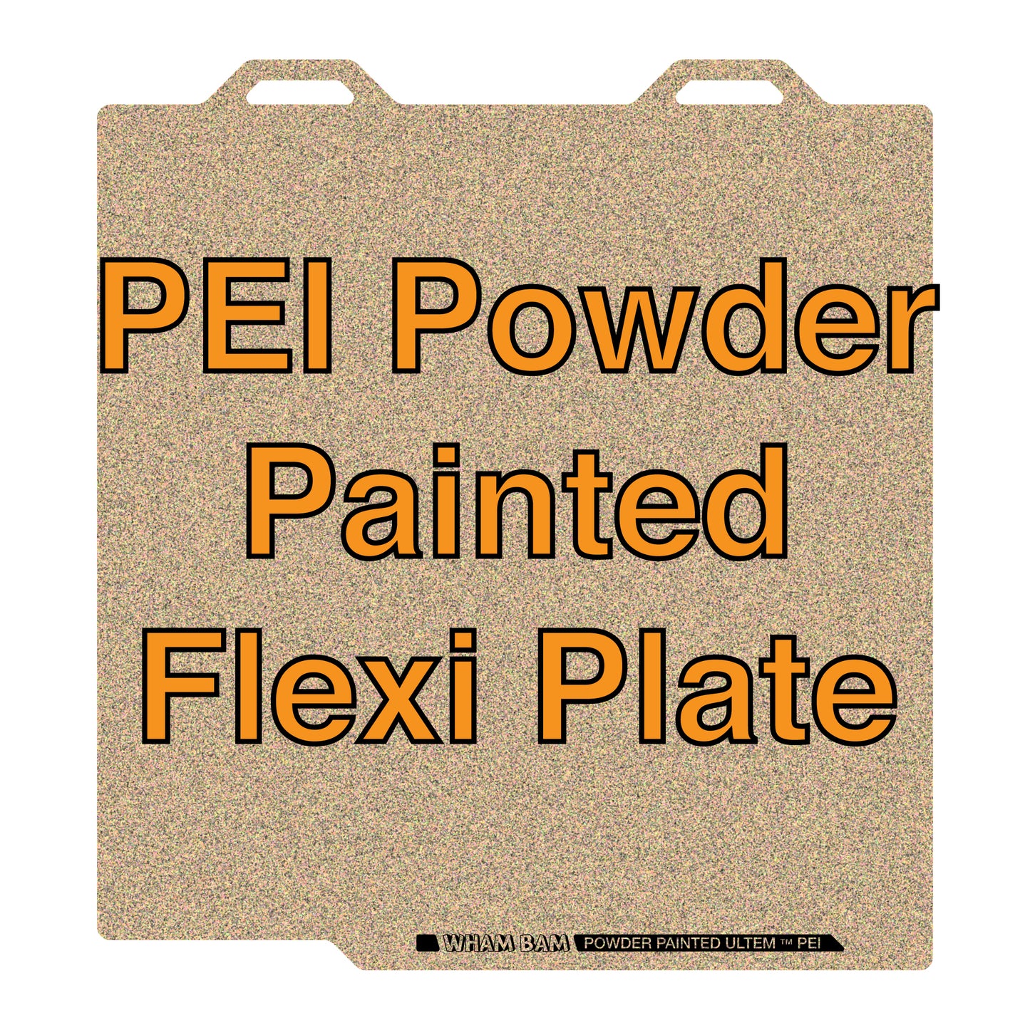 Powder Painted PEI Flexi Plate - 185 x 185 - Rat Rig V-Minion, Prusa Mini* & Mini +*