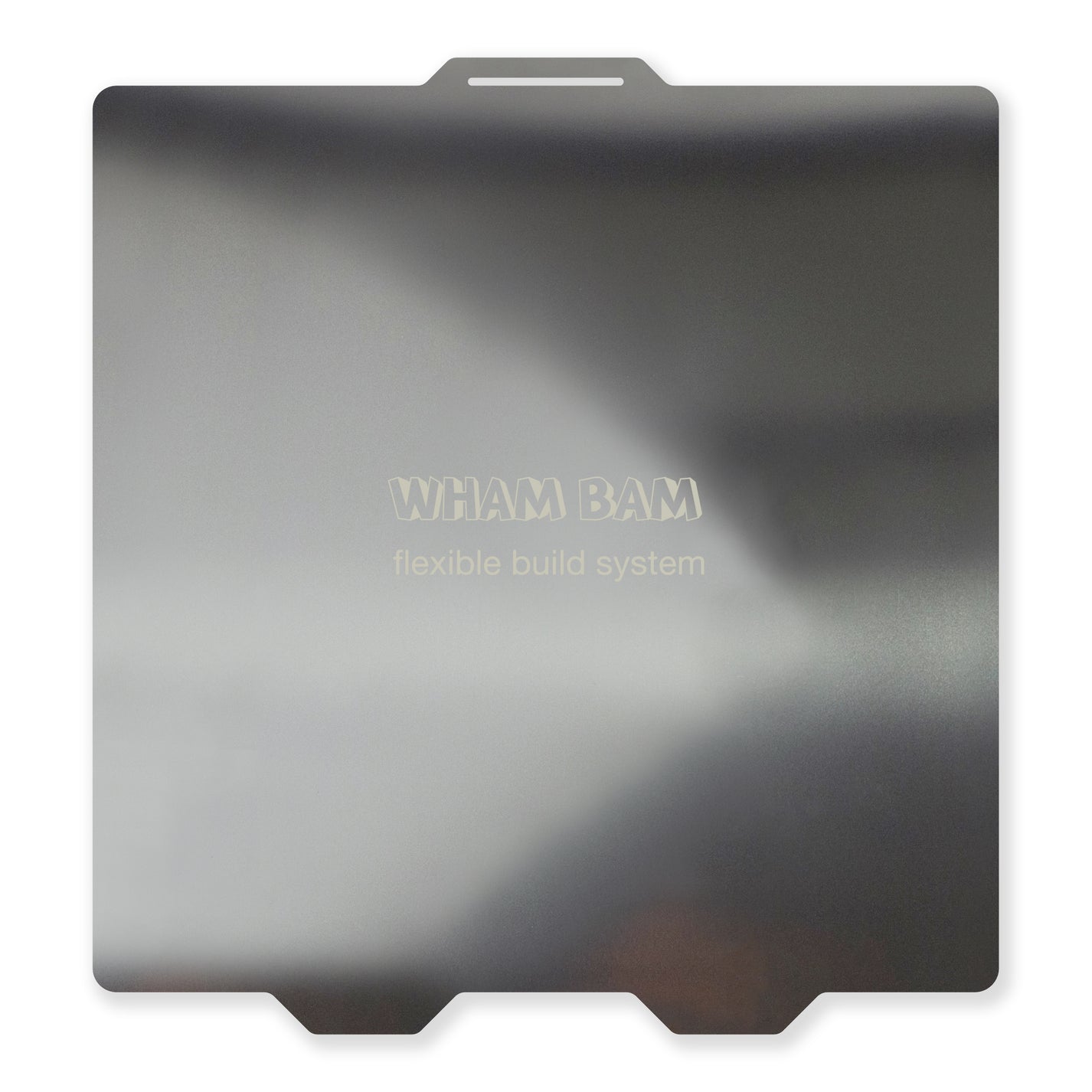 Flexi Plate with No Build Surface Bambu Lab 258 x 258 Wham Bam