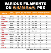 PEX Build Surface - Bambu Lab - 335 x 325
