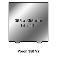 355 x 355 Kit with Pre-Installed PEX Build Surface - Voron 350 V2