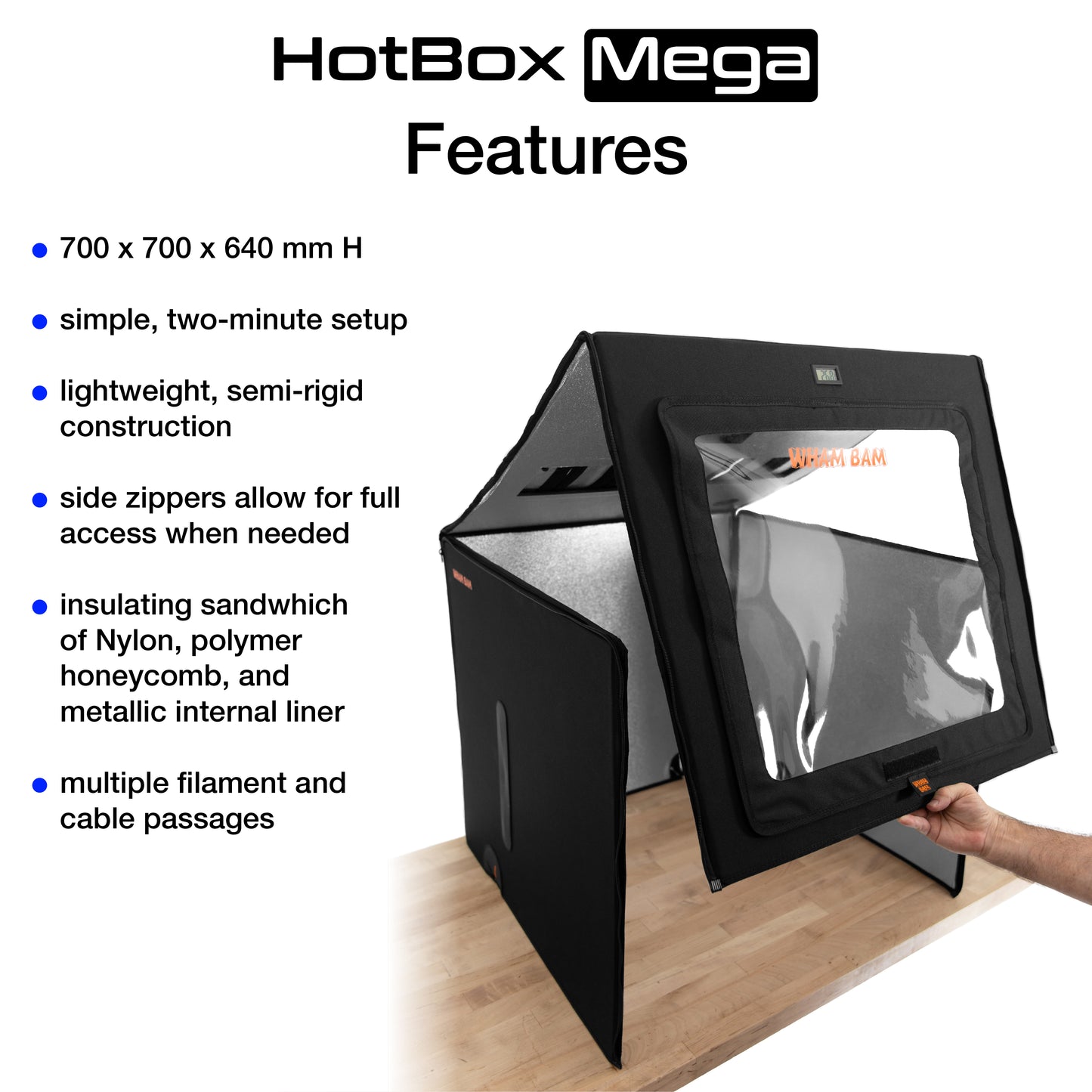 HotBox Mega - 3D Printer Enclosure