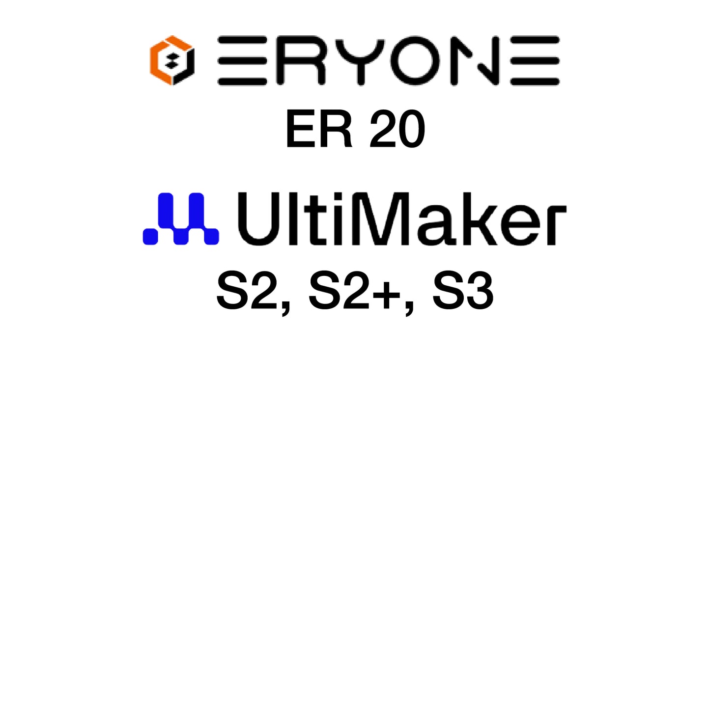 Flexi Plate with PEI - Eryone ER 20, UltiMaker S2 and S3 - 258 x 230