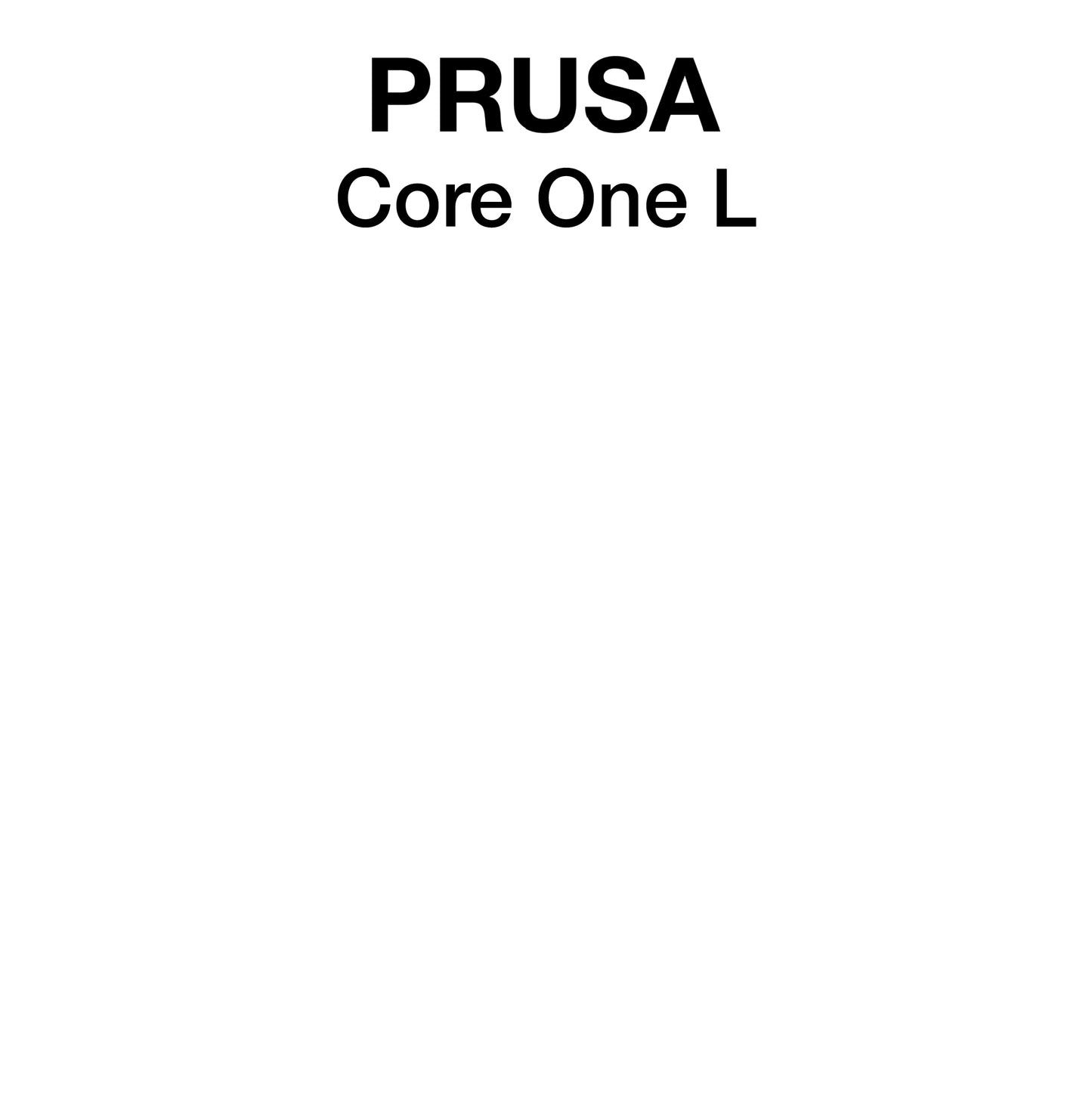 Flexi Plate with No Build Surface - 305 x 305 - Prusa Core One L
