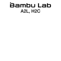 XTR Flexi Plate with Textured ULTEM PEI - Bambu Lab A2L & H2C - 335 x 325