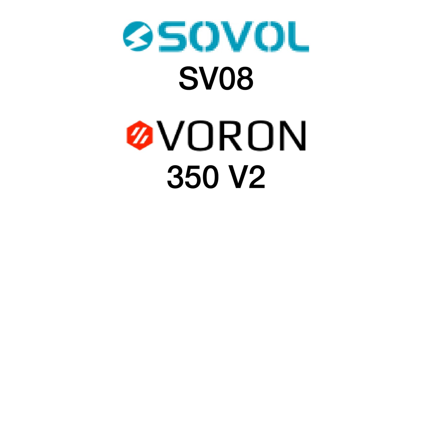 Kit with PEX - Sovol SV08 and VORON 350 V2 - 355 x 355