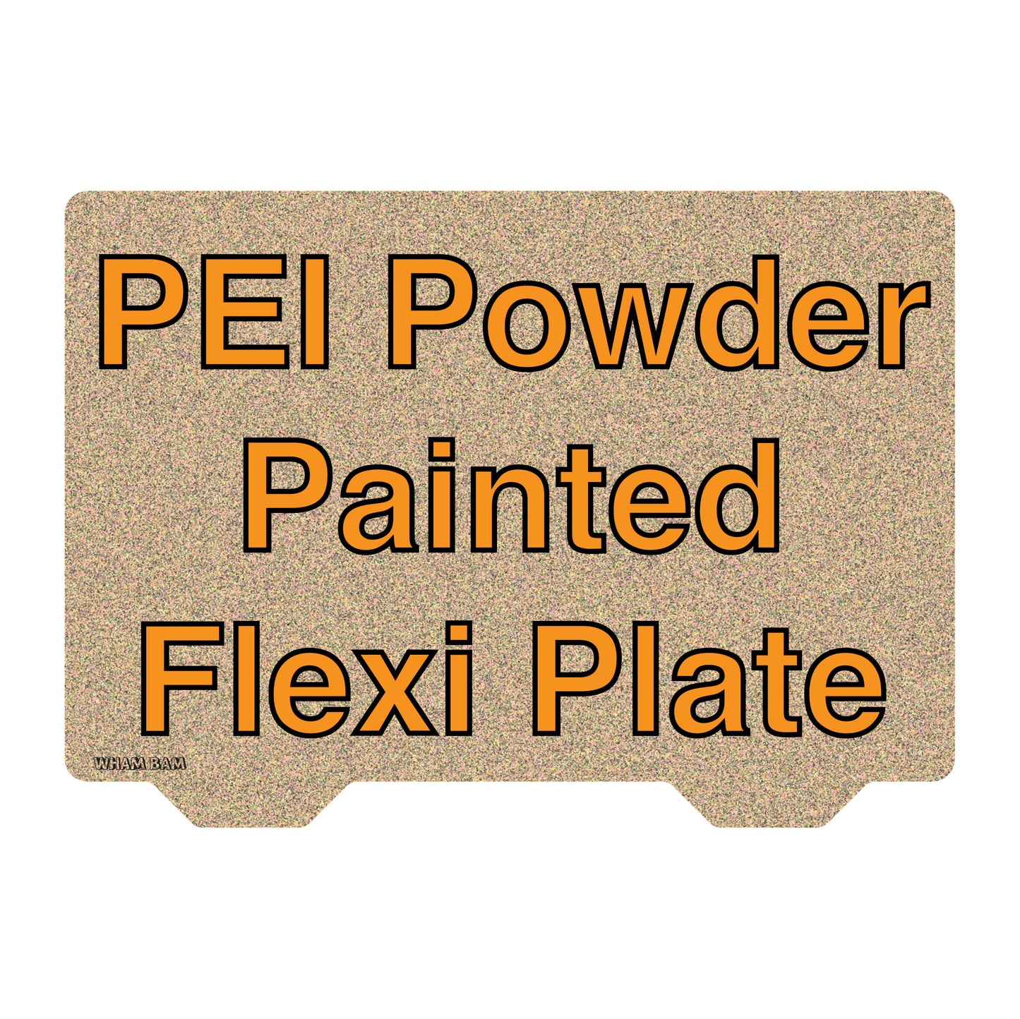 Powder Painted PEI Flexi Plate - 232 x 154  -  Flashforge Creator Pro