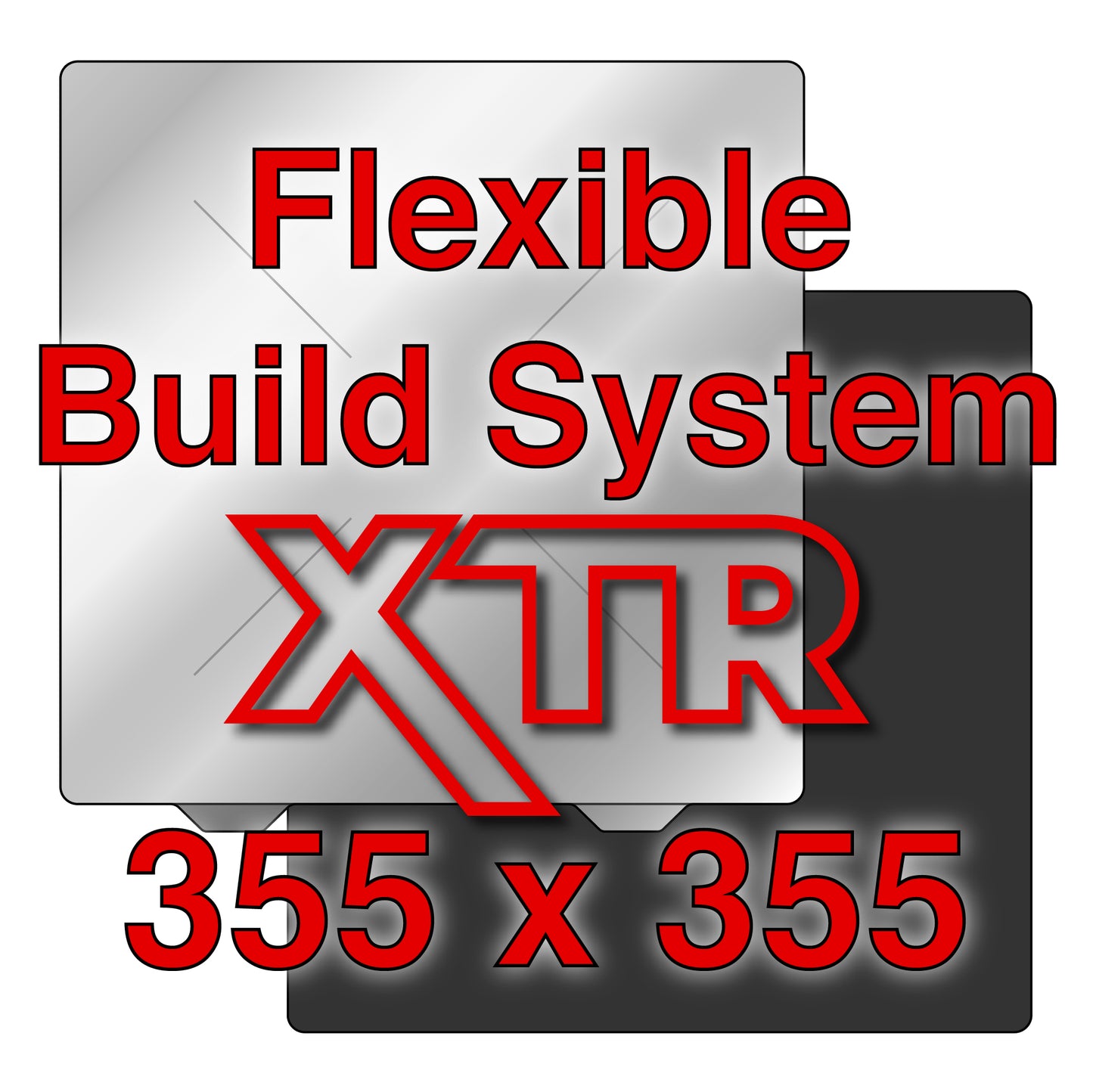 XTR Kit with PEX - Sovol SV08 and VORON 350 V2 - 355 x 355