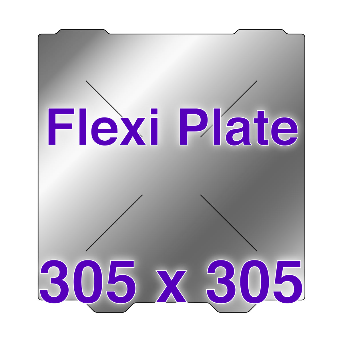 New Flexi Plate with No Build Surface - 305 x 305 - Prusa Core One L
