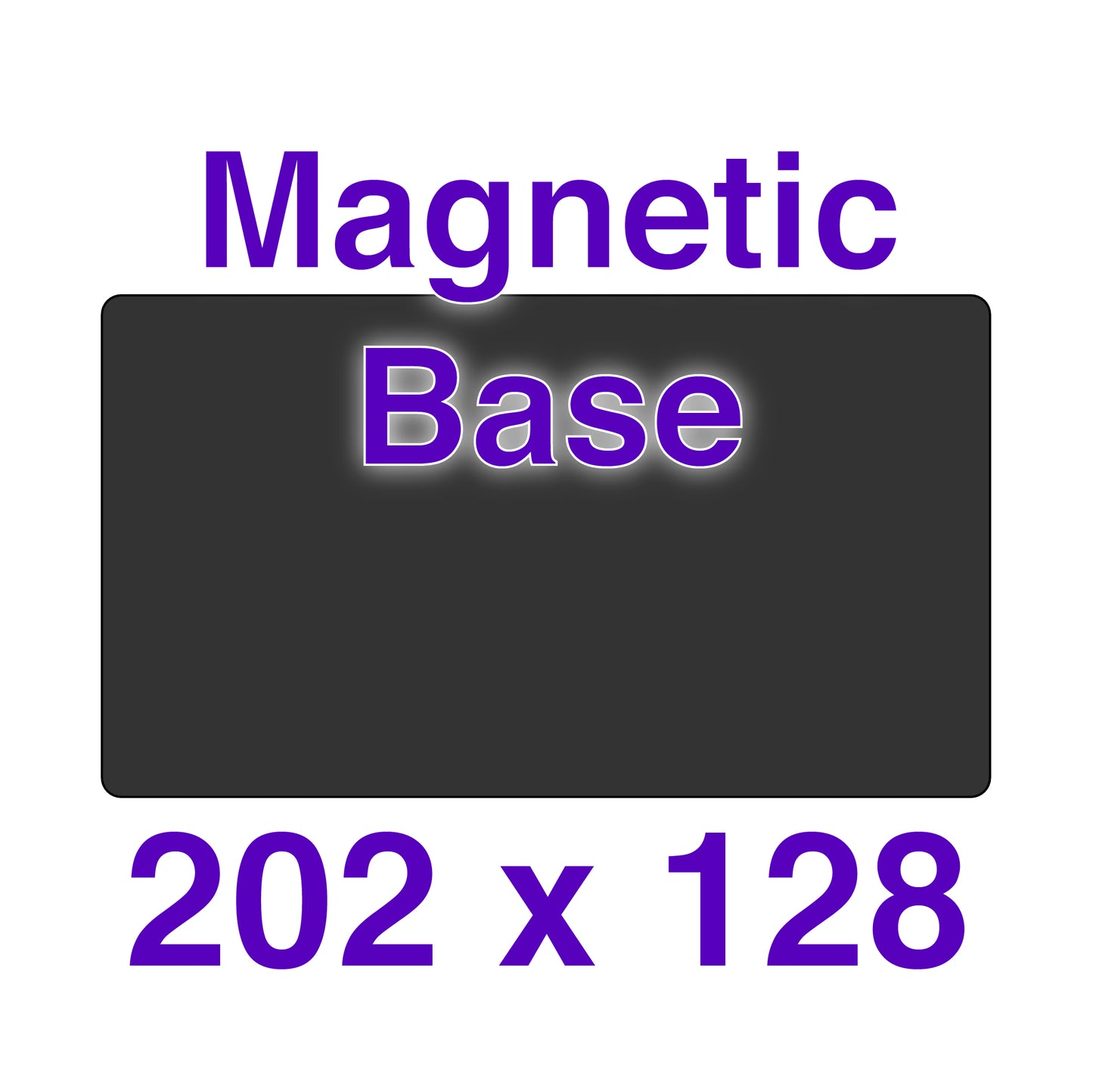Magnetic Base - 202 x 128
