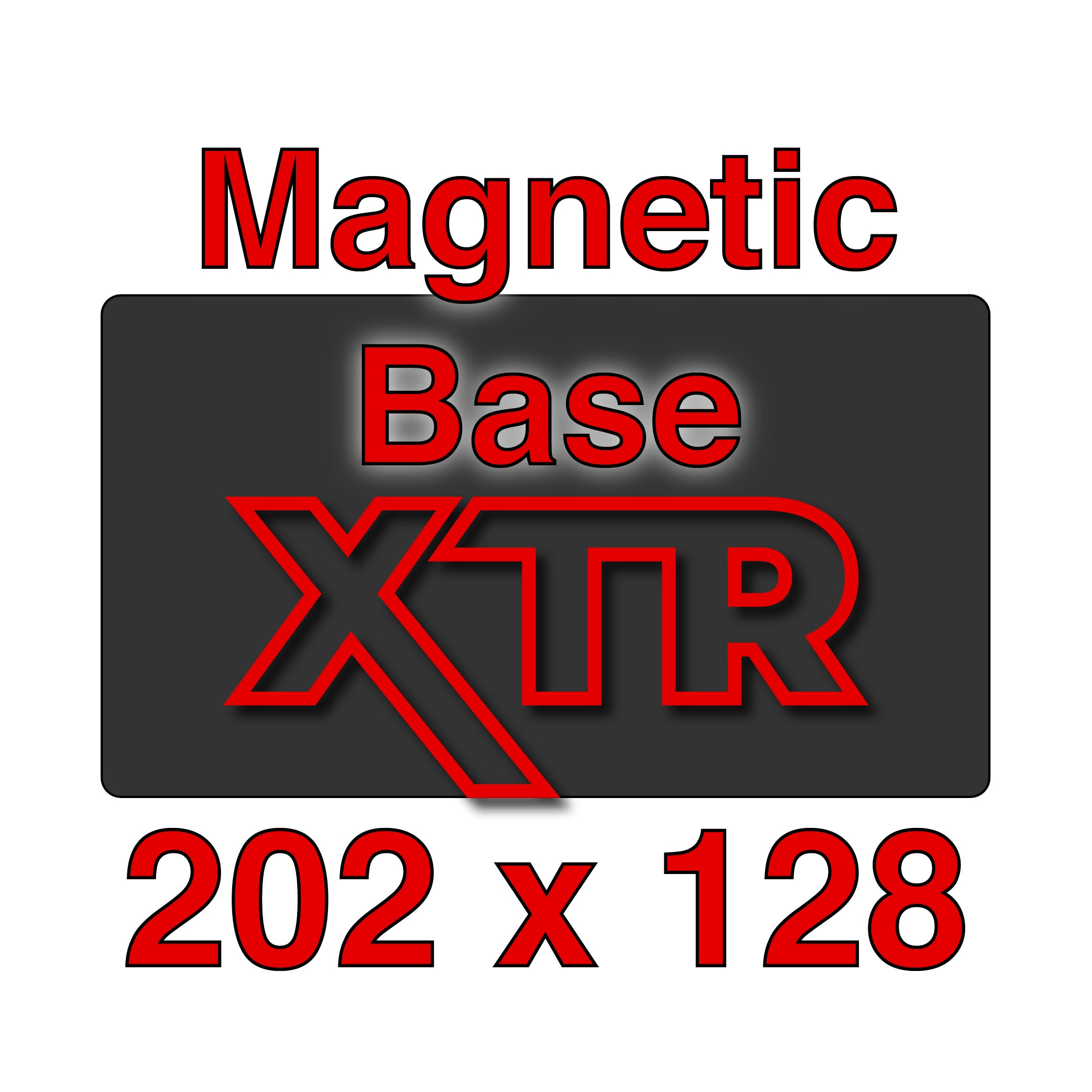 XTR Magnetic Base - 202 x 128 – Wham Bam Systems