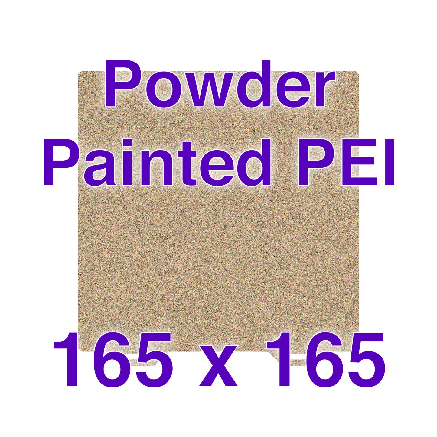 Flexi Plate with Textured ULTEM PEI - Creality Ender 2 Pro - 165 x 165