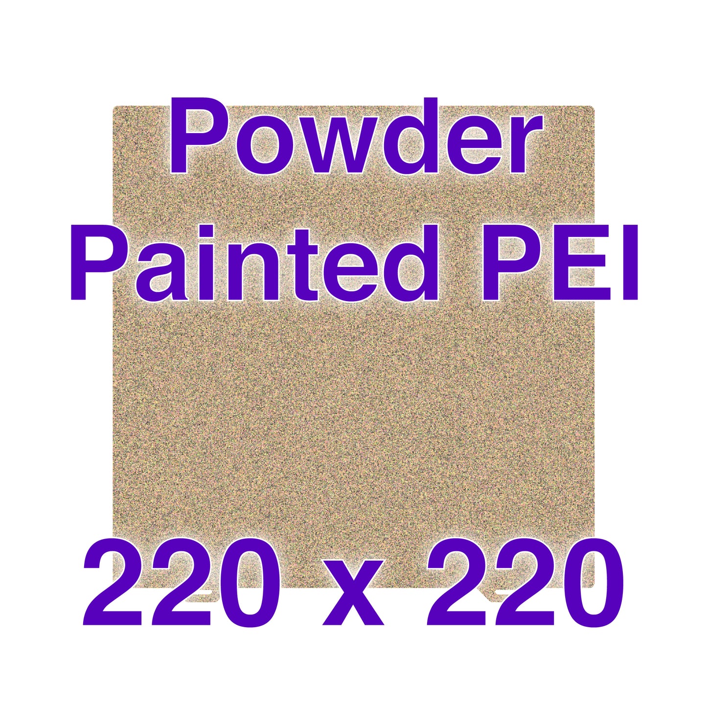 Flexi Plate with Textured ULTEM PEI - KLP1 - 220 x 220 (Square)
