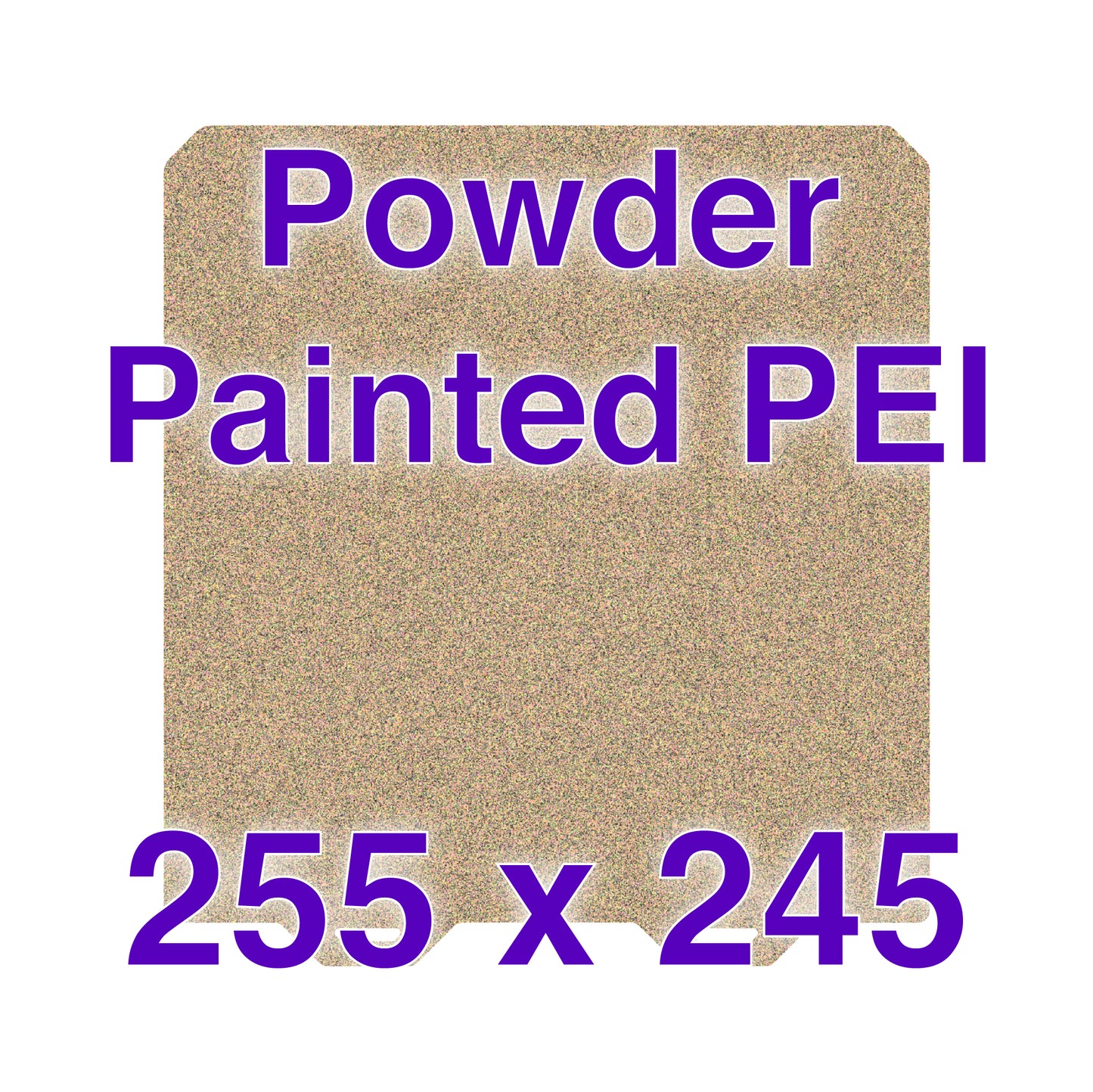 Flexi Plate with Textured ULTEM PEI - Creality CR 6 SE - 255 x 245