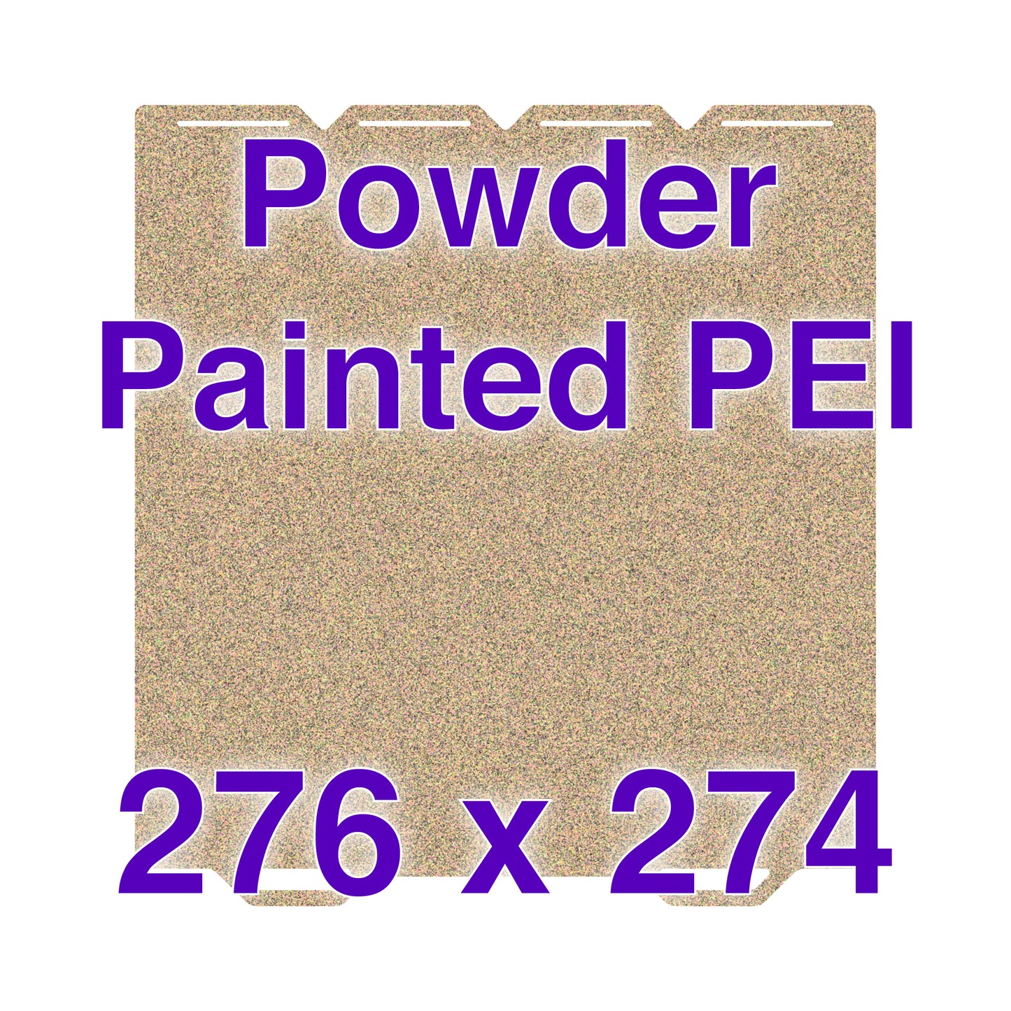 Flexi Plate with Textured ULTEM PEI - Snapmaker U1 - 276 x 274