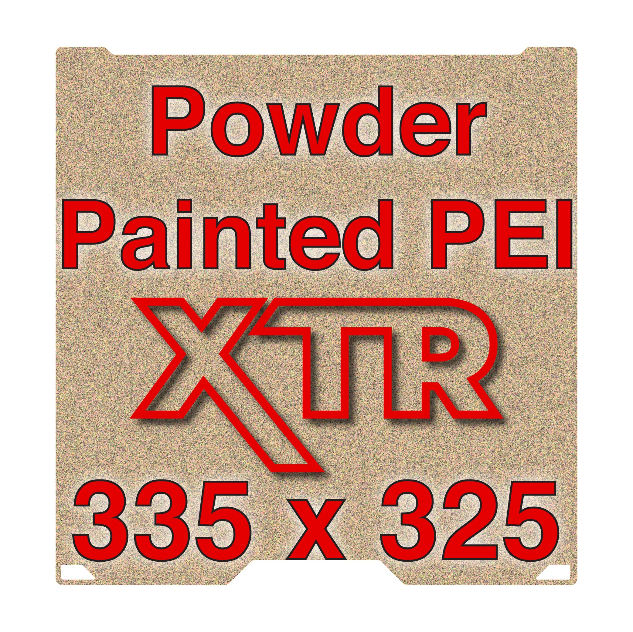 Bamiki XTR Flexi Plate with Textured ULTEM PEI - Bambu Lab H2C - 335 x
