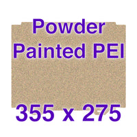 Flexi Plate with Textured ULTEM PEI - 355 x 275 w/ Cut Out Corners