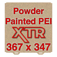 XTR Flexi Plate with Textured ULTEM PEI - Raise3D Pro 3 - 367 x 347