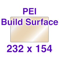 PEI Build Surface - 232 x 154