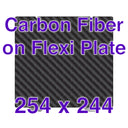 Flexi Plate with Carbon Fiber - Prusa i3 & Core Series - 254 x 244