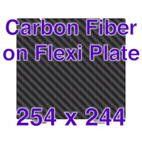 New Flexi Plate with Carbon Fiber - Prusa i3 Series - 254 x 244