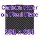 Flexi Plate with Carbon Fiber - Bambu Lab A1, X1, P1, P2S, X2D - 258 x 258