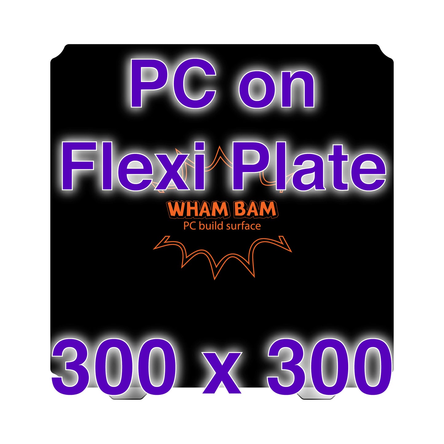 Flexi Plate with PC - LulzBot TAZ Series - 300 x 300
