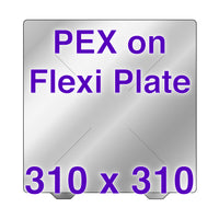 Flexi Plate with PEX (0.19 mm) - Creality CR-10 & CR-10S - 310 x 310