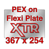 XTR Flexi Plate with PEX - Raise3D E2 - 367 x 254