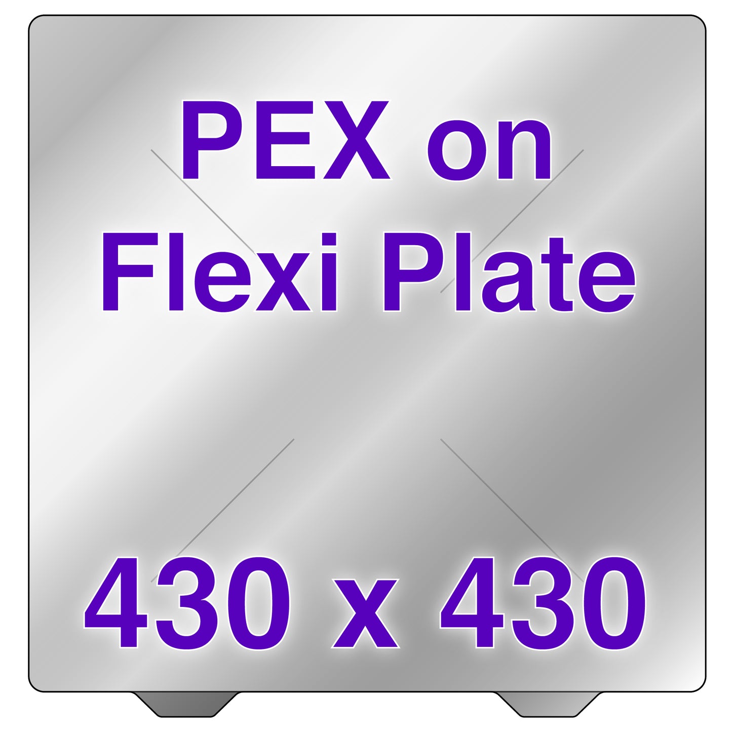 Flexi Plate with PEX - Elegoo Neptune 4 Max - 430 x 430