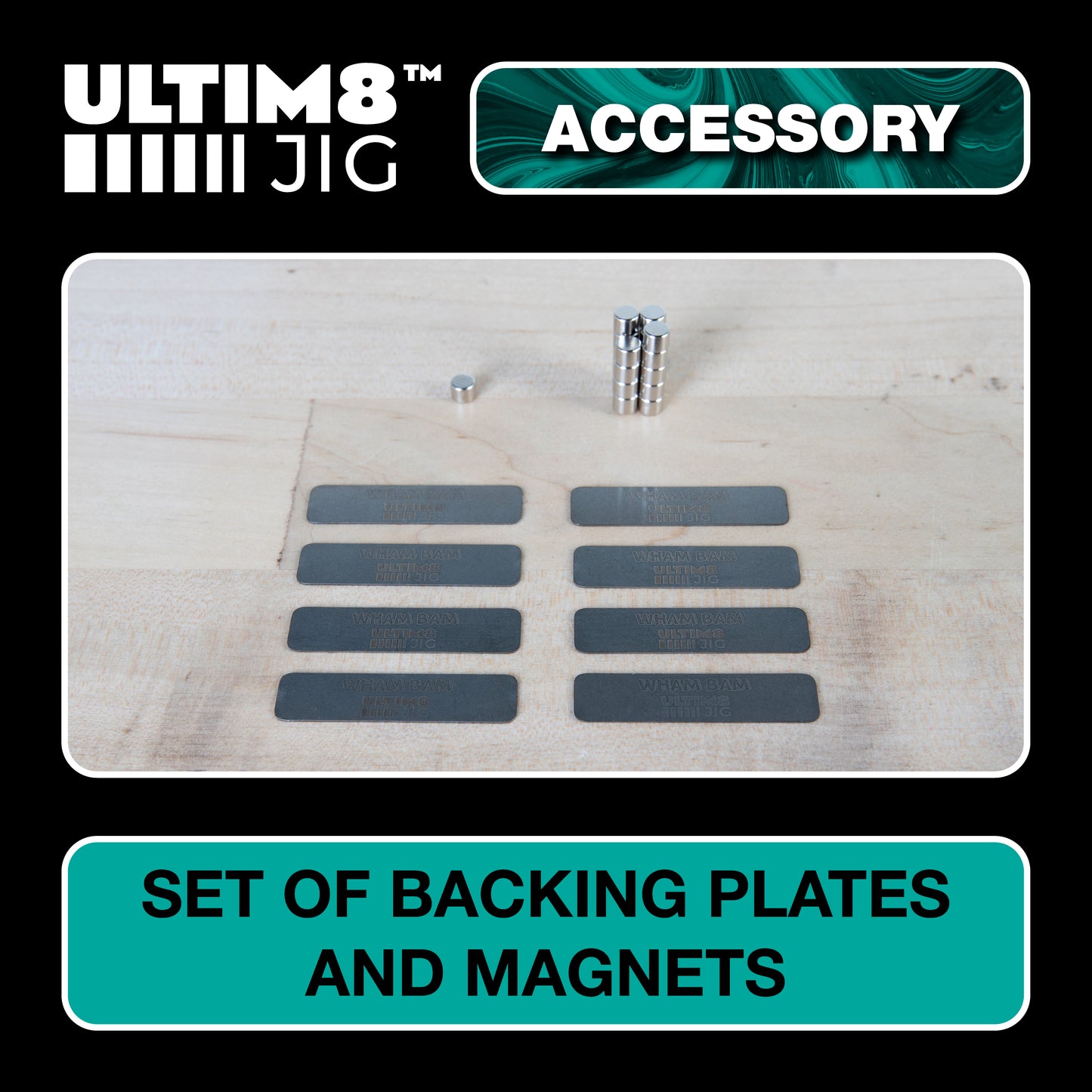 EXTRA SET OF BACKING PLATES AND MAGNETS - Pre-Order