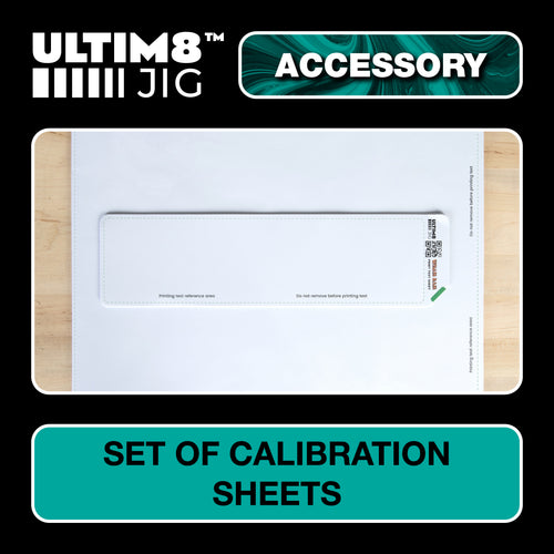 SET OF 20 XL + 20 MINI CALIBRATION SHEETS - Pre-Order
