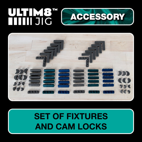 EXTRA SET OF FIXTURES AND CAM LOCKS - Pre-Order